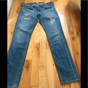 Rag&bone skinny ripped Jeans